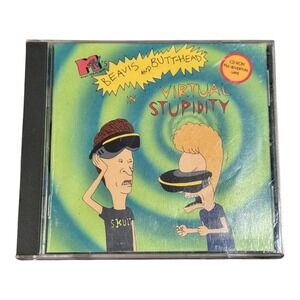 MTV's Beavis and‎ Butt-Head in Virtual Stupidity Vintage CD-ROM Game (PC, 1995)